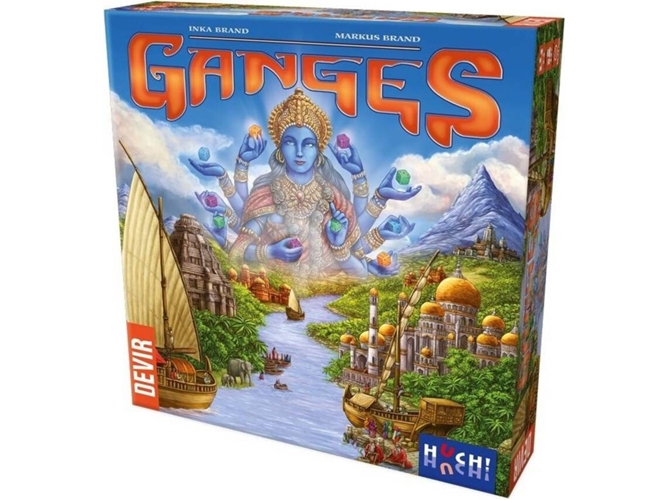 Juego de Mesa Ganges (Edad Mínima: 12 - Nivel Dificultad: Medio)