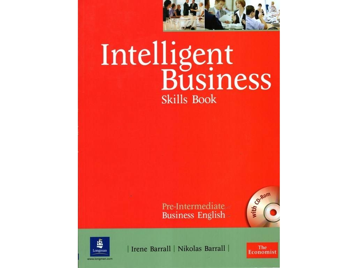 Libro Intelligent Business Pre-Intermediate Skills Book and CD-ROM pack de Barrall & Barrall (Inglés)