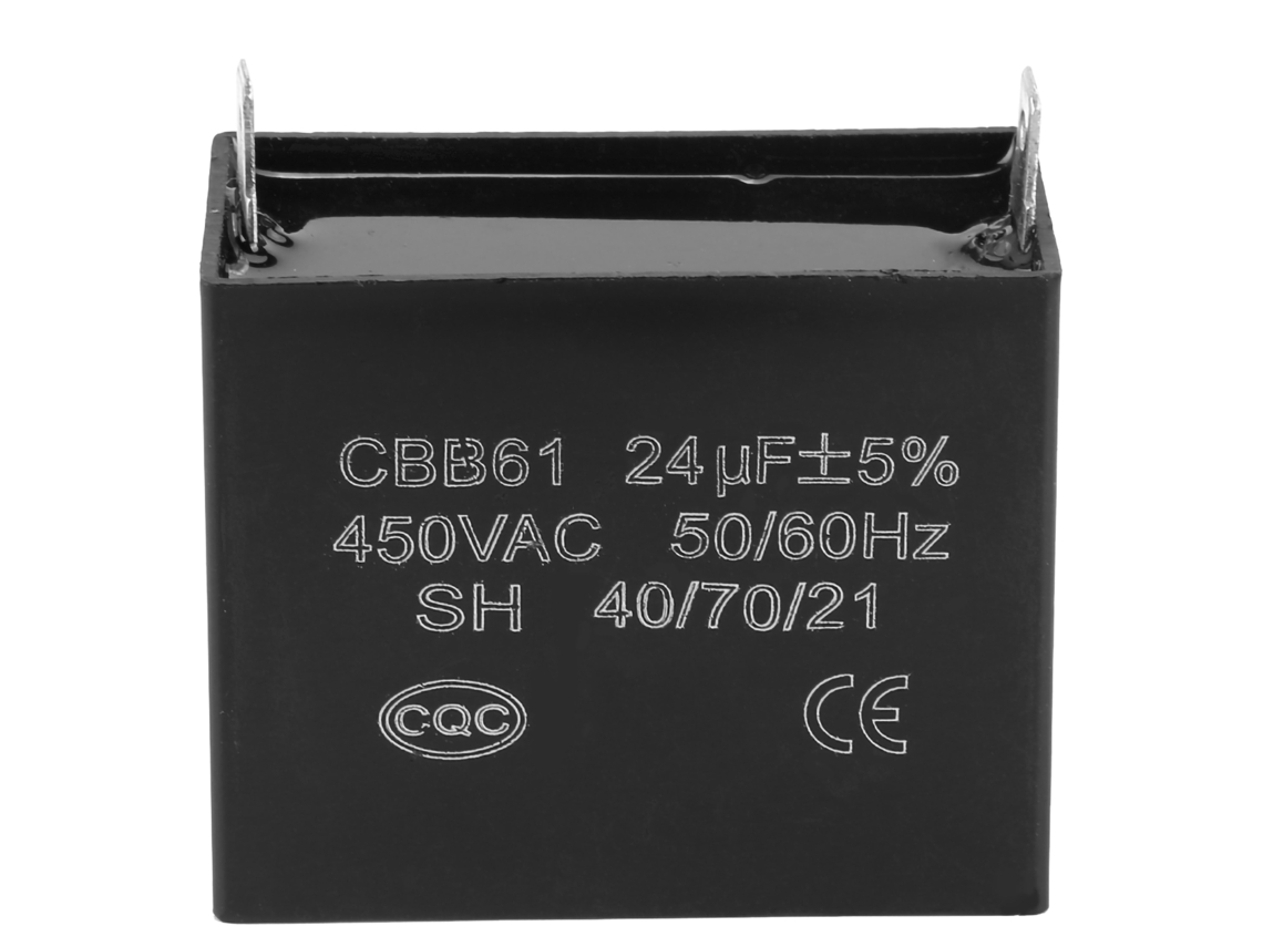 Condensador de arranque Cbb61 450 V CA 24 uf Generador 50/60 Hz Ul/ru