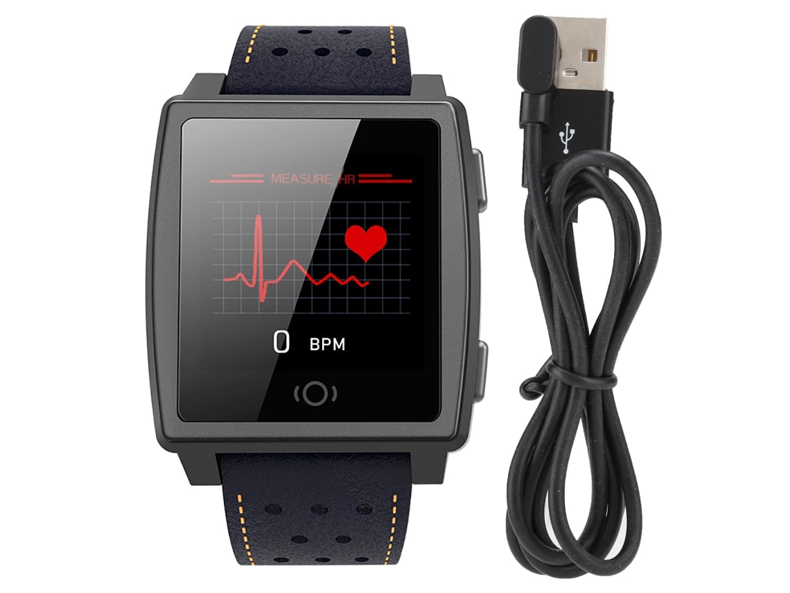 Reloj Inteligente (monitoreo De Frecuencia Cardíaca, Presión Arterial, Conteo De Pasos)
