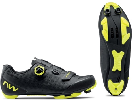 Zapatillas NORTHWAVE zapatilla razer mtb amarillo fluo Negro de (S)