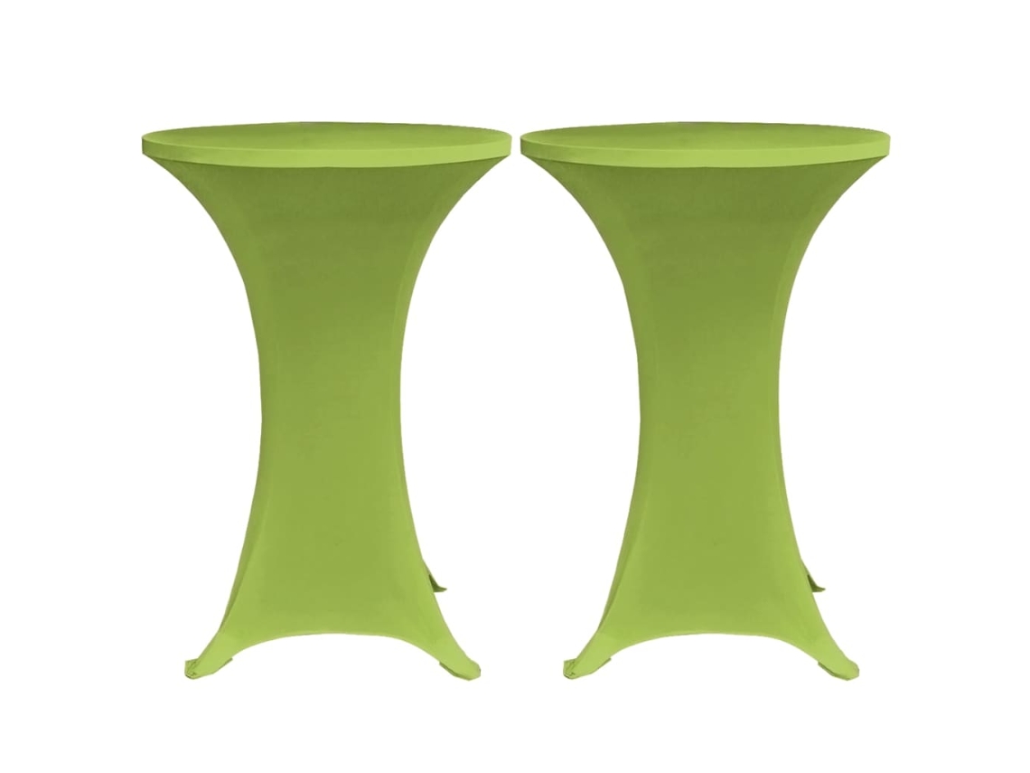 Maison Exclusive - Mantel extensible de 2 piezas, 60 cm, color verde