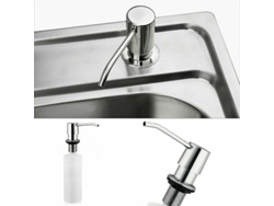 Dispensador De Jabón De Plástico Integrado De 300 Ml Con Rotación De 360°. Accesorios Para Cocina Y Baño. 2025