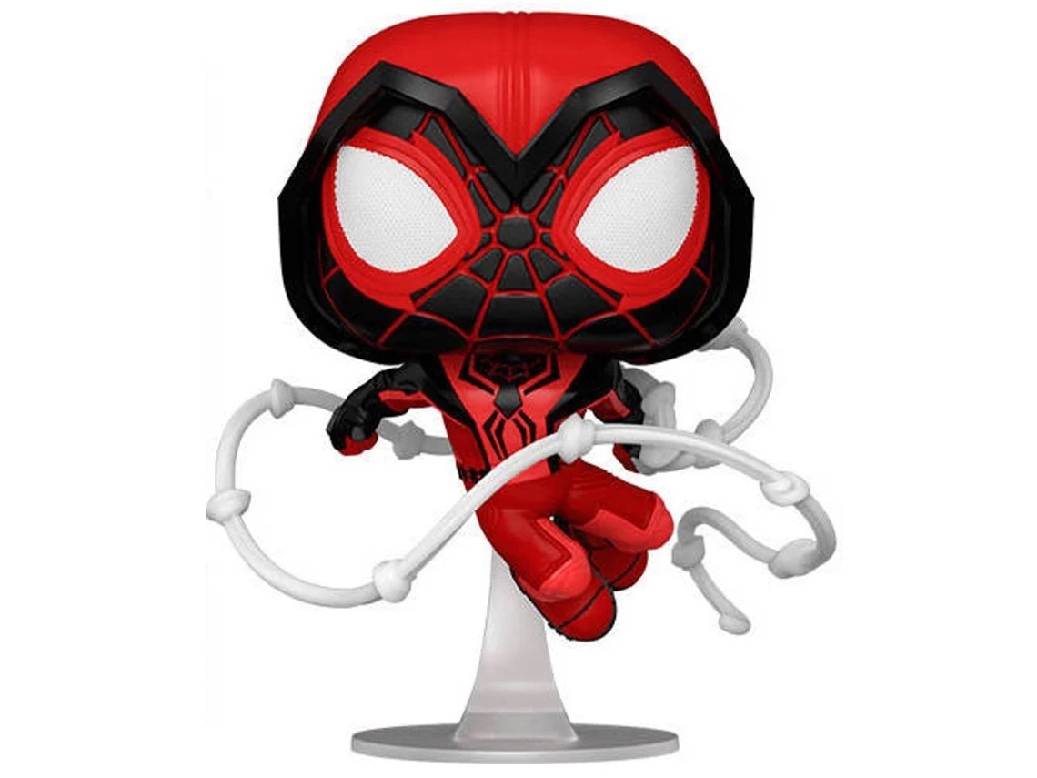Figura FUNKO Pop Marvel Gamerverse Spider - Man Miles Morales Crimson Cowl Suit 50155