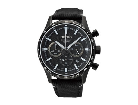 Reloj SEIKO Hombre (Acero - Negro)