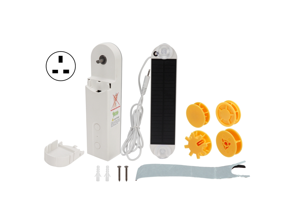 Kit inteligente de persianas enrollables motorizadas con Bluetooth