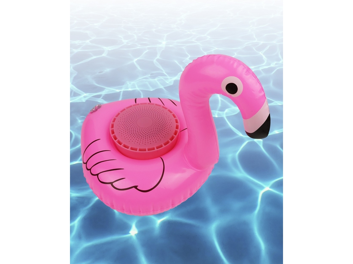 Flotador Flamenco con Altavoz Inalámbrico Diviértete en la Piscina con Estilo Disfruta de la piscina con estilo con este flotador flamenco equipado ELECTROTEK