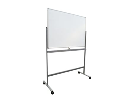 Pizarra Blanca IVOL móvil Doble cara y magnética 90x120 cm