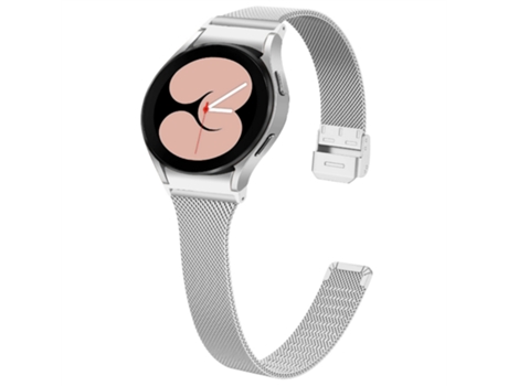 Correa de Reloj Samsung Galaxy Watch 4 Acero inoxidable plateado INF