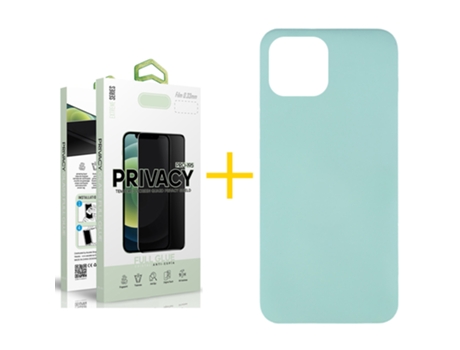 Conjunto de Protector de Pantalla para iPhone 12 Pro SKYHE Verde (1un)
