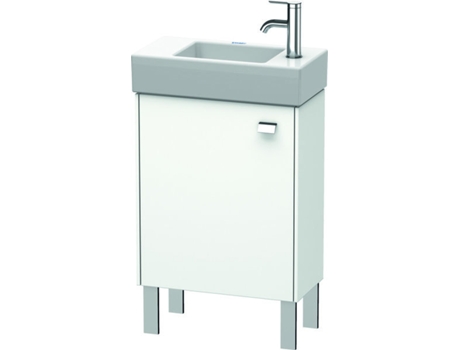 Mueble bajo lavabo DURAVIT Brioso de pie 48,4 x 23,9 cm 1 puerta con bisagra a la izquierda 1 balda de cristal para lavabo Vero Air 072450