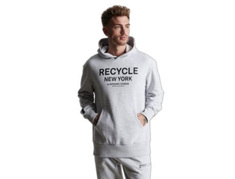 Sudadera con capucha reciclada Superdry City (Tam: L/XL)