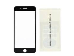 Protector De Pantalla De Vidrio Templado (cobertura De Pantalla Completa, Resistente A Arañazos Hd) Para Iphone7plus/8plus Negro