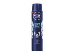 Desodorante En Spray Para Hombres Nivea, Protección Antitranspirante, Frescura Y Cuidado Para Piel Seca, 250ml