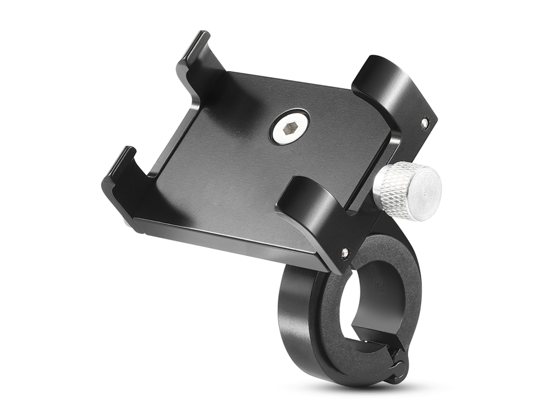 Soporte Ajustable De Aluminio Para Teléfono Móvil De Bicicleta, Compatible Con Manillares De 22,2 A 31,8 Mm, Con Clip De 55 A 100 Mm Para Teléfonos De 4 A 6,7 Pulgadas.