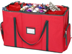 Adornos navideños, bolsas para guardar árboles de Navidad, adornos, bolas, cintas, adornos, figuras y guirnaldas. I Slowmoose