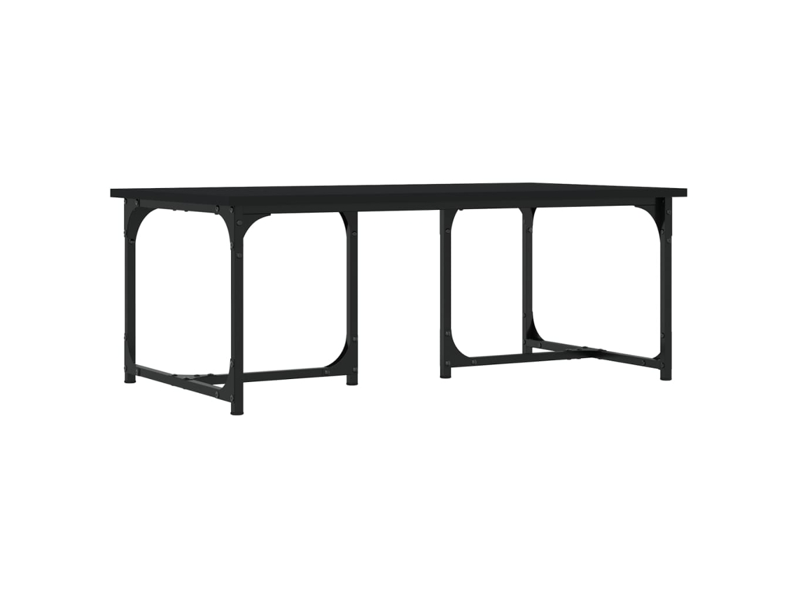 Mesa de Centro 90x50x35 Cm Derivados de Madera Negro MAISON EXCLUSIVE