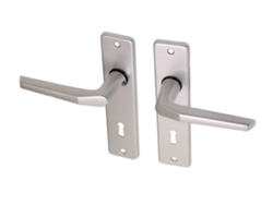 Tirador de Puerta con Escudo Modelo Pulgar en Aluminio de WOVAR Sets