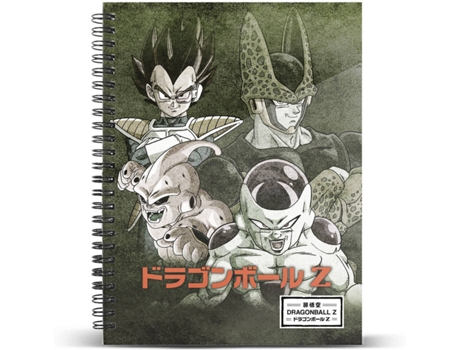 Cuaderno DRAGON BALL Evil (A4 - Cuadriculado)