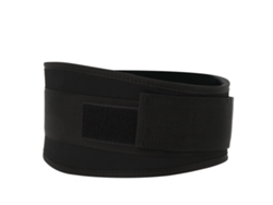 Soporte lumbar ajustable, cómodo y transpirable, protección de espalda, negro, para deportes.