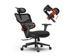 Silla Ergonómica Newtral Nt001 - Soporte Lumbar Adaptable - Respaldo, Reposabrazos Y Reposacabezas Regulables - Con 5 Posiciones De Bloqueo