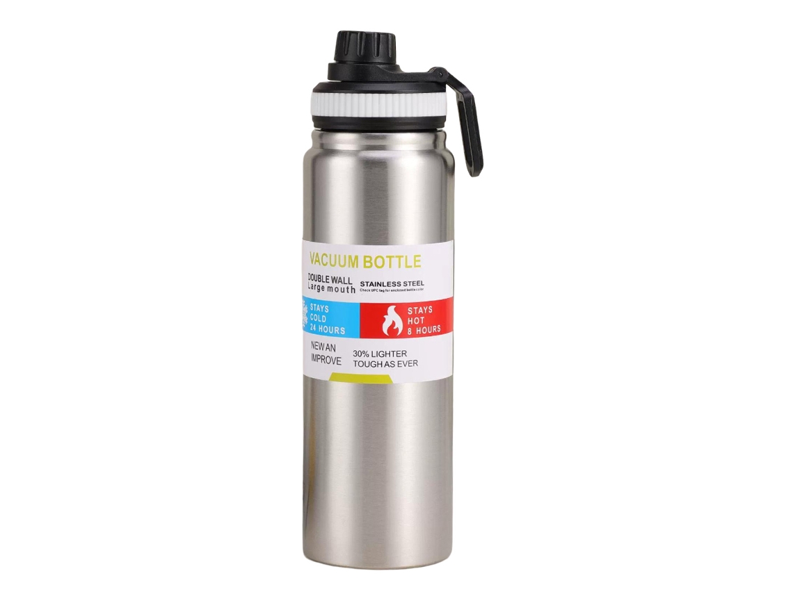 KOFIHETY Termo de Acero Inoxidable Space Pot, Gran Capacidad, Hervidor Deportivo Portátil para Exterior y Vaso para Coche