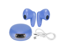 Auriculares Inalámbricos Bluetooth Con Cancelación De Ruido Y Sonido Estéreo Hifi Para El Trabajo Y La Conducción - Azul