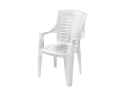 Silla de Jardín IPAE-PROGARDEN Talia TAL050BI Blanco (55 x 60 x 91 cm)