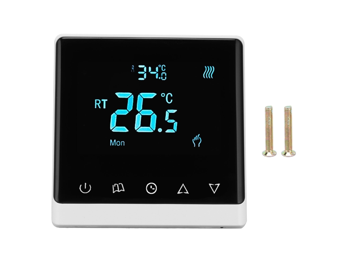 Termostato Con Pantalla Táctil Lcd Para Control De Temperatura Ac220v Para Uso Doméstico.