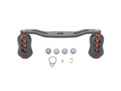 Manivela De Fibra De Carbono Para Carrete De Pesca, Doble Manivela, Brazo Oscilante, Para Carrete De Baitcasting, 95 Mm, Compatible Con Dsa Red
