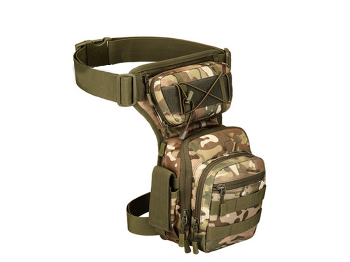 Bolsa táctica militar impermeable para pierna, bandolera para bicicleta, ciclismo y senderismo. Truyuety.