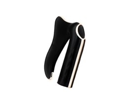 Raspador cervical eléctrico, dragado de meridianos, alivio del dolor muscular, masajeador inteligente portátil, negro, Bestvite