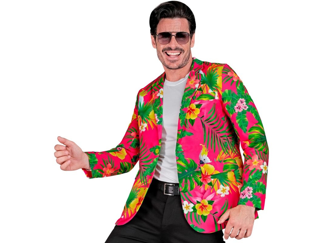 Chaqueta Fiesta Tropical fucsia para hombre