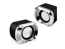 Par De Mini Altavoces Usb De Escritorio Con Sonido Estéreo, Graves Potentes Y Alto Volumen Para Ordenador, Portátil Y De Sobremesa.