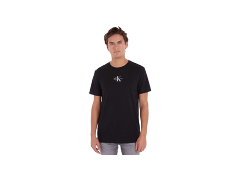 Camiseta CALVIN KLEIN (XS - Negro)