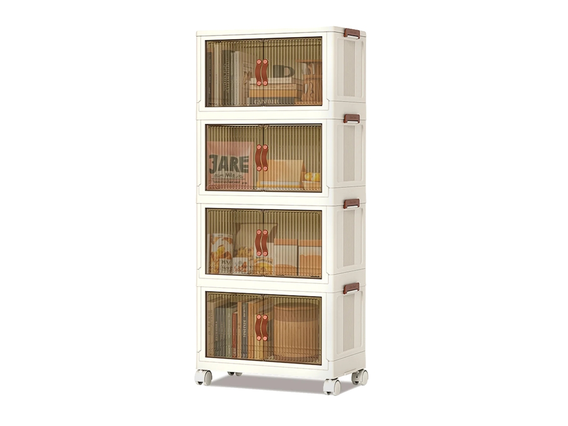 Gabinete de almacenamiento versátil y compacto, blanco (OEM)