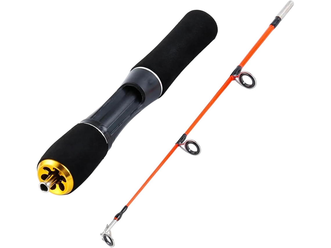 Caña De Pescar Ultraligera Para Pesca En Hielo Invierno, Portátil, Resistente, Ligero, Cómodo