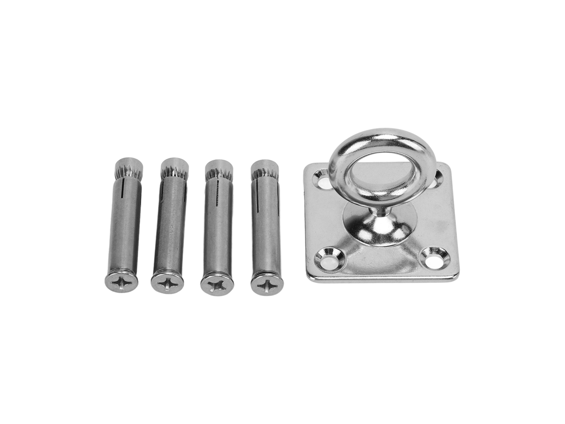 Kit De Suspensión De Acero Inoxidable Para Silla Hamaca, Soporte De Techo Para Hamaca De Yoga, Bolsa De Arena