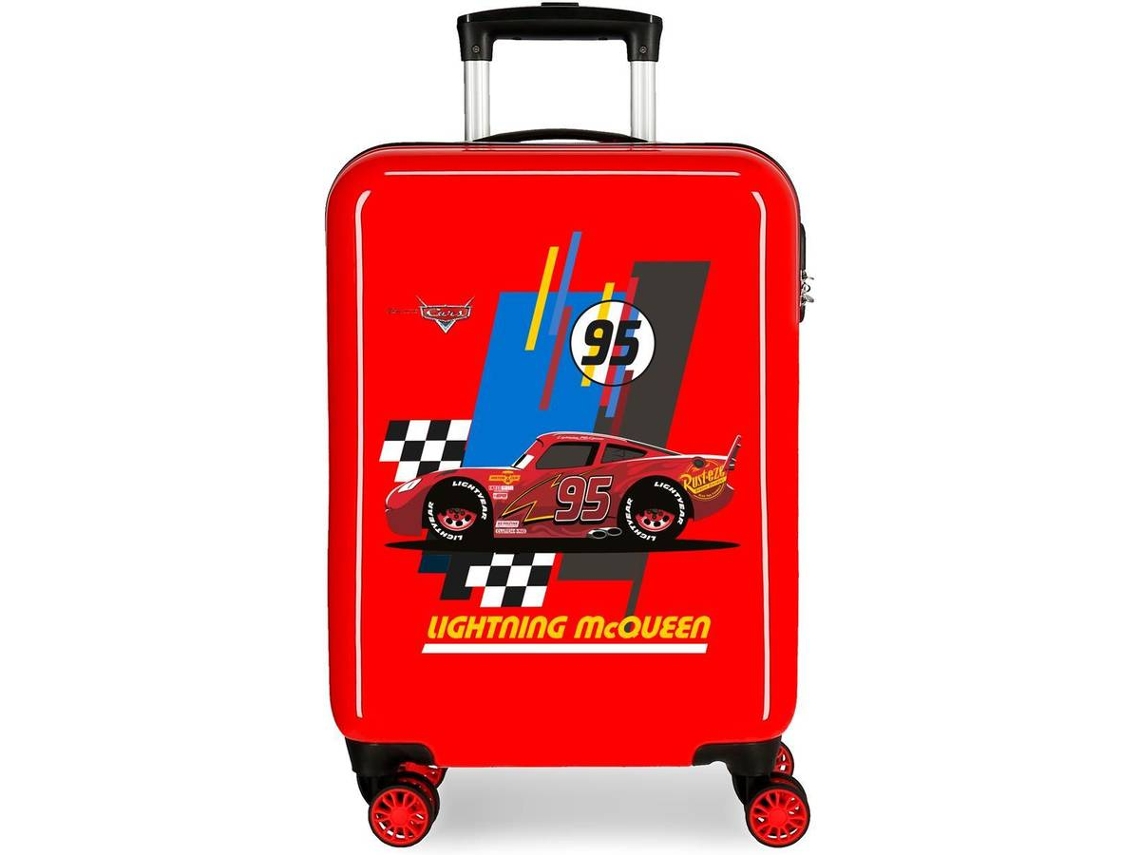 Maleta de Cabina DISNEY Lightning McQueen Rígida Roja
