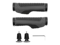 Asas Antideslizantes De Caucho Para Manillar De Bicicleta Montaña Bicicleta Manillar Grip Negro Gris