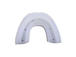 Cabeça De Substituição Transparente Em Silicone Tipo U Para Escova De Dentes Automática, Ultrassônica E Elétrica (branca).