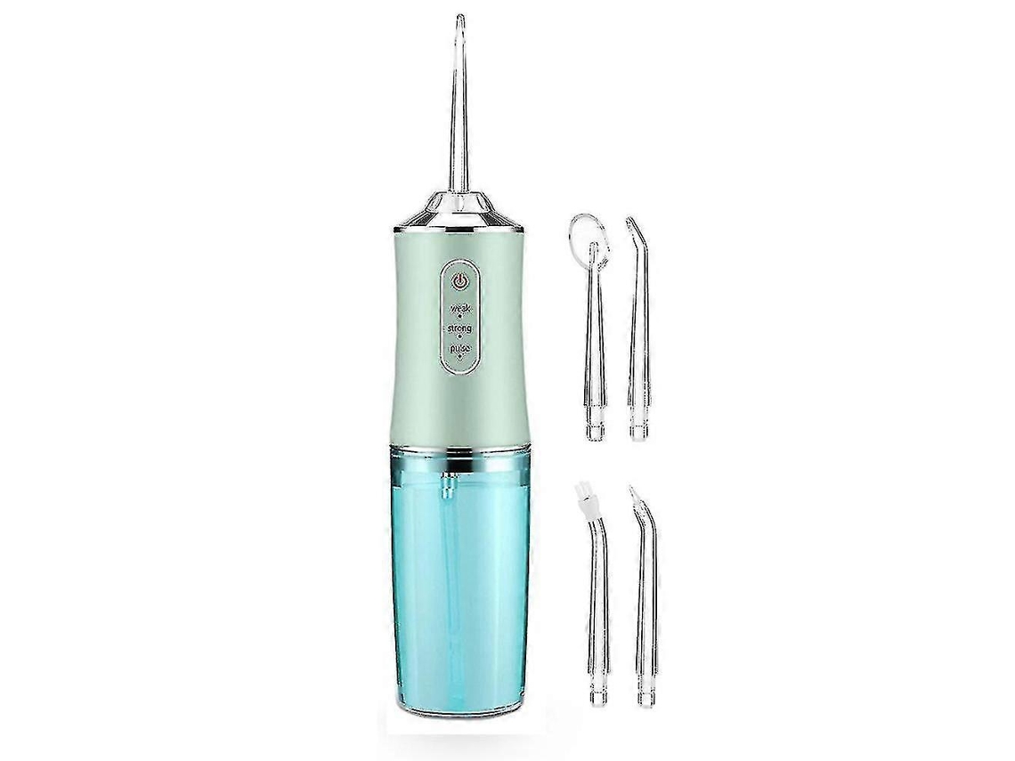 Irrigador bucal USB recargable, chorro de agua portátil para limpieza dental, depósito de agua de 220 ml, Kuolu Nostalgia88