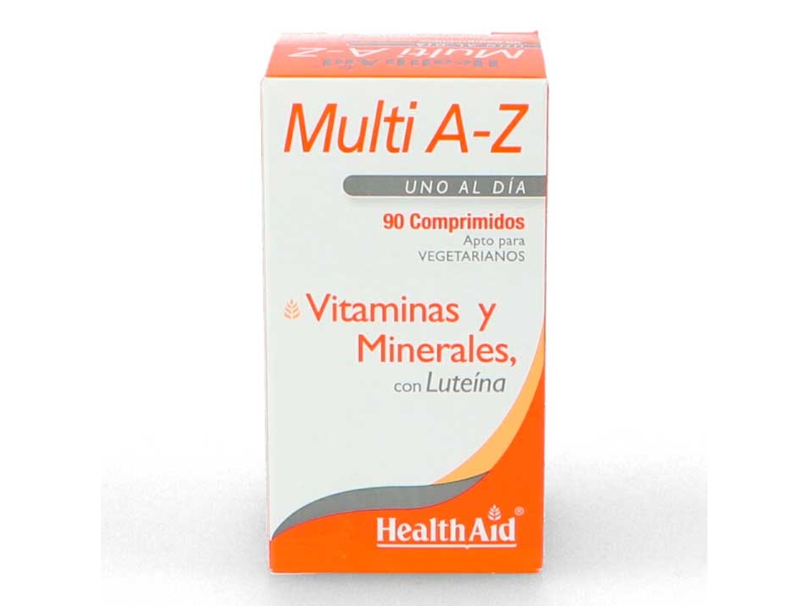 Complemento Alimentar HEALTH AID Multi A To Z 90 Comprimidos