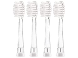 Cabezales De Cepillo De Dientes Eléctricos Compatibles Para Niños - 4 Piezas Para Modelos Seago, Yunchi, Brush Baby Y Dada Tech