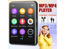 Reproductor De Audio Digital Portátil, Calidad De Sonido Hifi, Pantalla Táctil Completa, Bluetooth 5.0, Memoria Expandible, Radio Fm, Grabadora De Voz