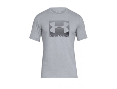 Camiseta UNDER ARMOUR Algodón Hombre (XL - Gris)