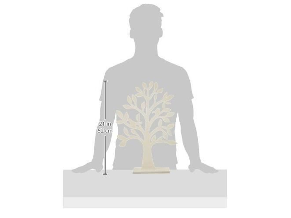 Rayher Hobby Rayher Árbol de madera 50cm con etiqueta FSC - 62274000