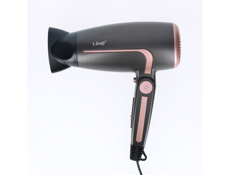 Mini Secador de Pelo de Viaje 2000W - LINQ - Negro/Oro