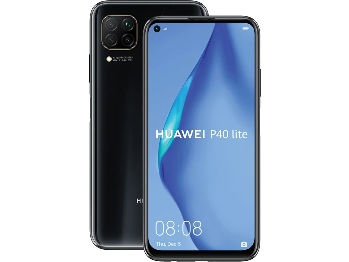 Smartphone HUAWEI P40 lite (Reacondicionado Marcas Mínimas - 128 GB - Negro)