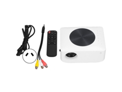 Miniproyector con pantalla grande de 200 pulgadas compatible con dispositivos